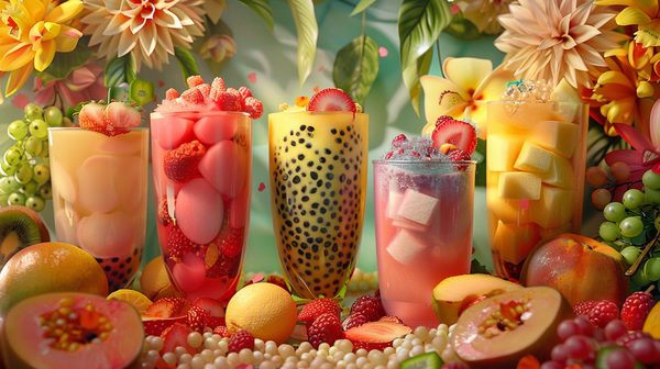 Exploration des saveurs exotiques : notre sélection de bubble tea